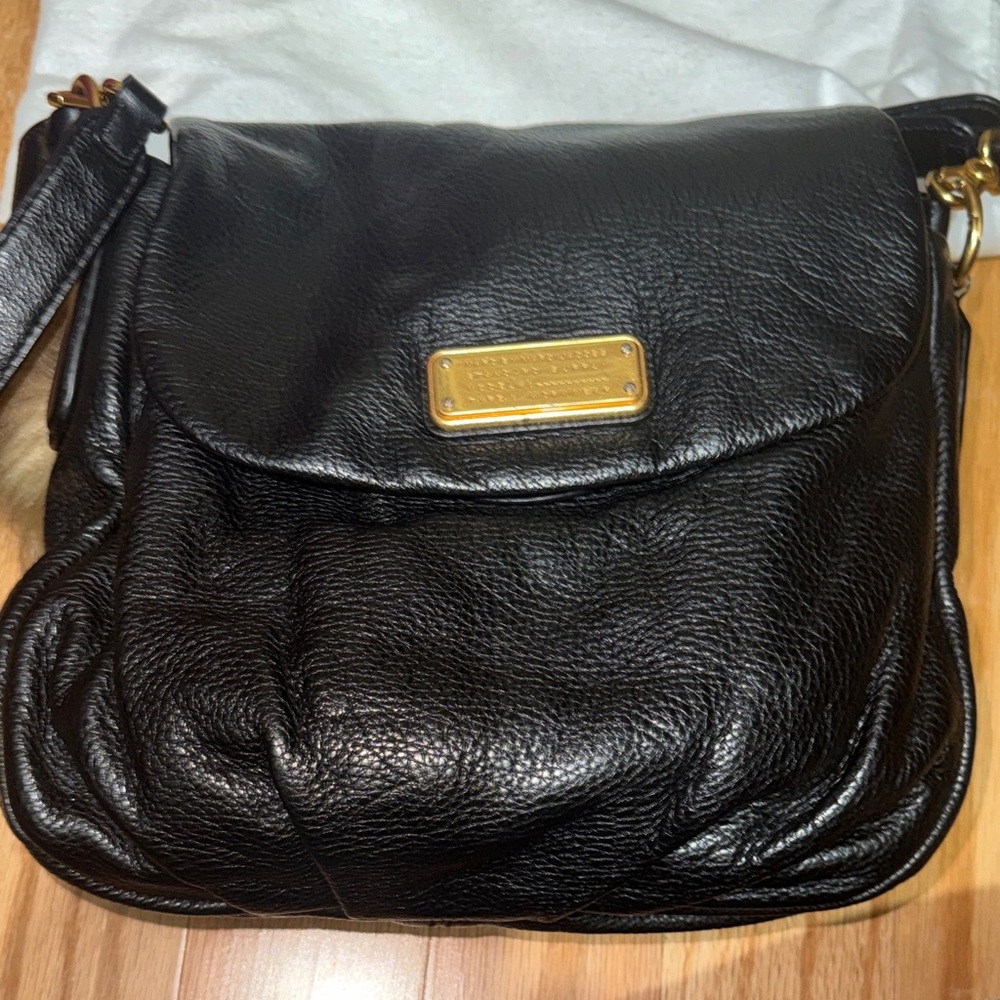 Marc by Marc Jacobs Black Leather Shoulder Bag
